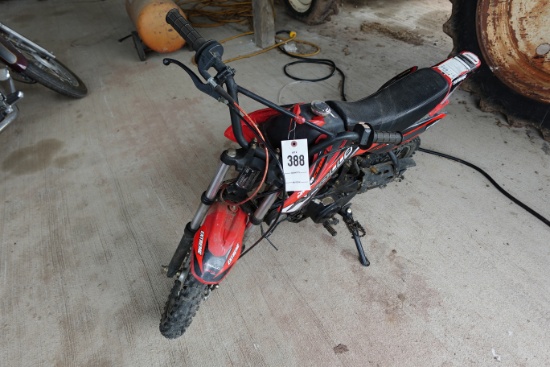 Appollo Extreme dirt bike.  BILL OF SALE ONLY
