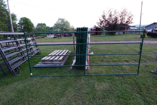 NEW - 12FT X 5FT faram swing gate