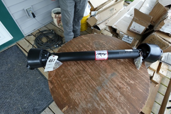 NEW - 540 to 1 3/8 round PTO shaft