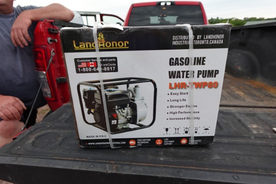 NEW IN BOX - Land Hornor 3in semi trash pump