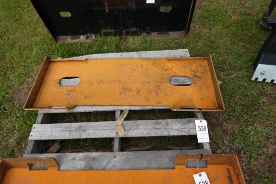 NEW - Weld on make up plate