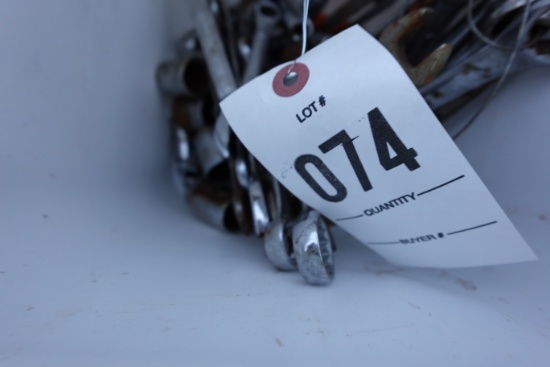 Lot of tools - wrenches and sockets