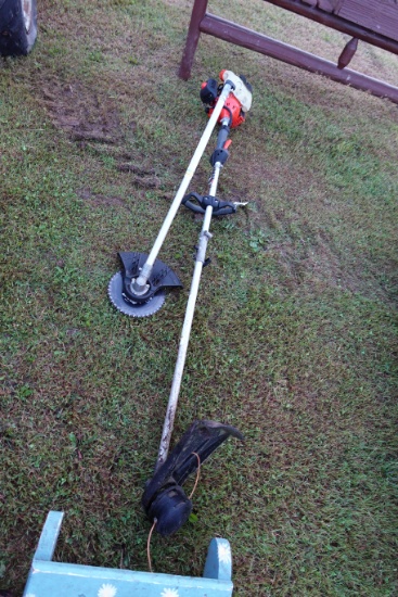 Echo weed wacker with 2 heads
