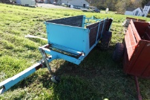 Ground driven manure spreader