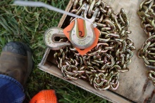 NEW - 5/16 20ft G80 gage chain