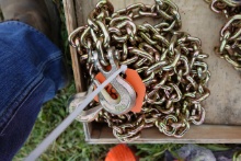 NEW - 5/16 20ft G80 gage chain