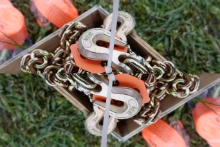NEW - 5/16 20ft G80 gage chain