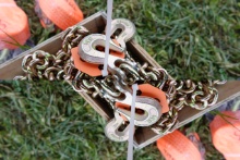 NEW - 5/16 20ft G80 gage chain