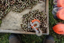 NEW - 5/16 20ft G80 gage chain