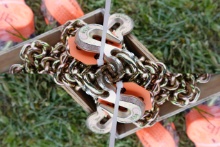NEW - 5/16 20ft G80 gage chain