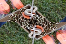 NEW - 5/16 20ft G80 gage chain