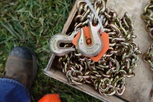 NEW - 5/16 20ft G80 gage chain