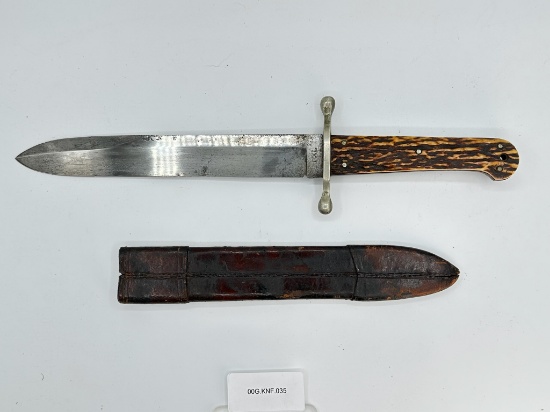 Spear Point Bowie Knife by Wostenholm-Sheffield (00G.KNF.035)