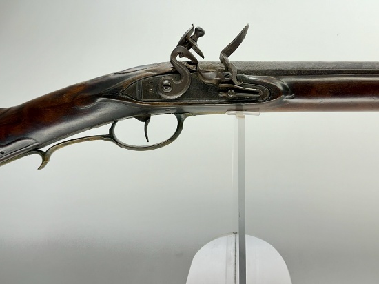 C. 1795 Flintlock Smooth Rifle Attributed to George Schroyer of York, Pennsyvlania