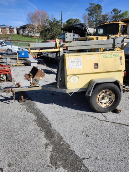 Portable light plant