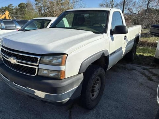 2007 Chevy 2500 6.0l,