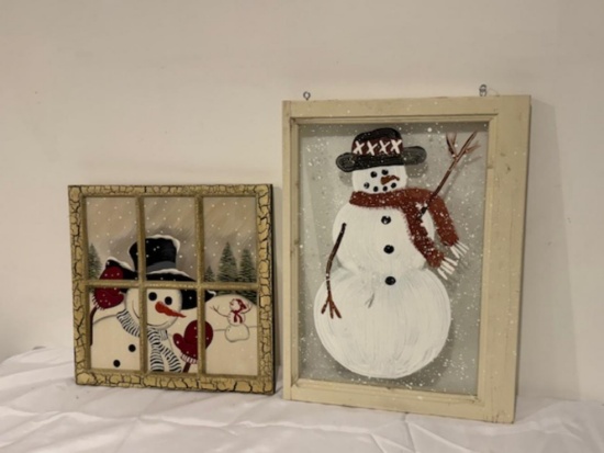 Painted Snowmen