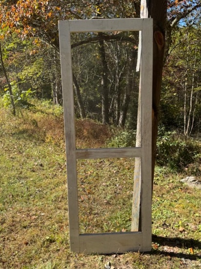 Wood Frame Screen Door
