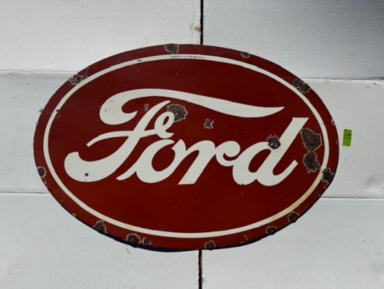 Oval Ford Sign