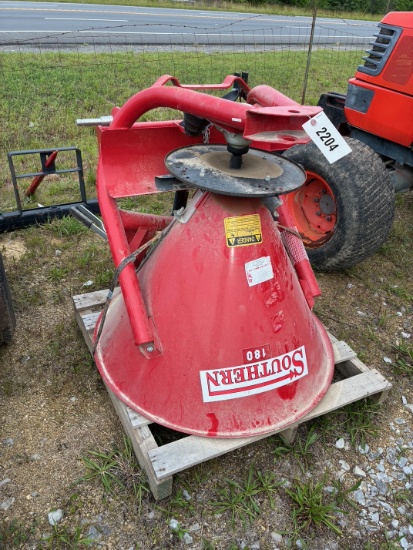 Tag # 2204 Southern brand 3pth fertilizer spreader
