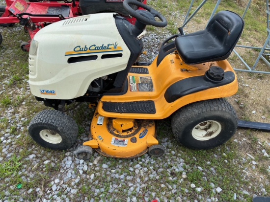 Tag # 2074  Cub Cadet riding mower 42" cut