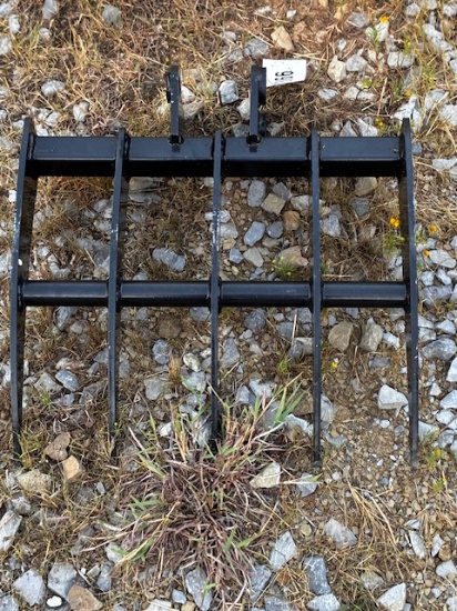 New Excavator Rake