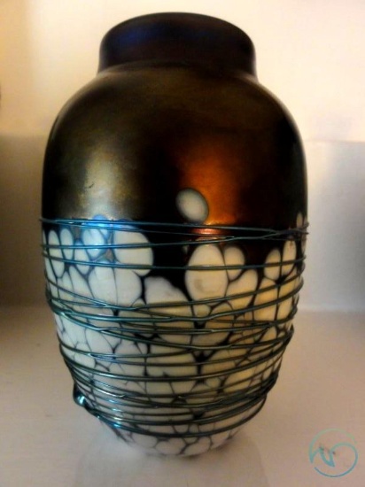 Handblown glass bowl