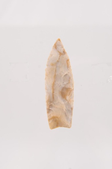 A 3-1/8" Sedalia Point Found in Missouri.