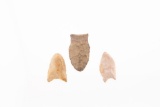 A Group of Three Paleo Points.