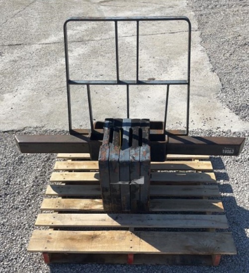 Tractor Bumper with 5 Weights