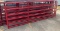 Red 12’ Gate w/Hinges