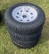 New 205/75D15 Tires and 5 Lug Trailer Rims