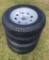New 205/75D15 Tires and 5 Lug Trailer Rims