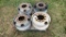 4 Steel Wheels