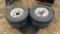4 235/85R16 Trailer Tires and 8 Lug Rims