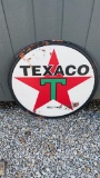 Metal Texaco Sign
