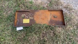 Blank Skid Steer Plate