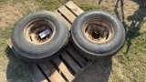 2 9.5L-14 Implement Tires and Rims