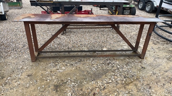 22"x114” Steel Workbench