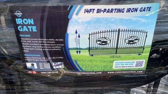 Greatbear 14ft Bi-Parting Iron Gate