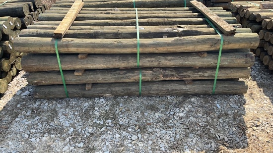 28 6in x 8ft Treated Wooden Post