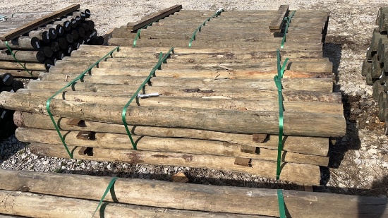 36 4in x 7ft Treated Wooden Post