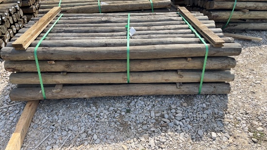 36 4in x 7ft Treated Wooden Post