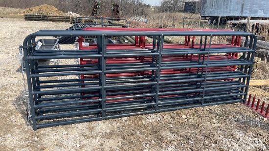 Tarter Blue 12’ 7 Bar Gate