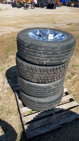 4 275/55R20 Tires Dodge Rims