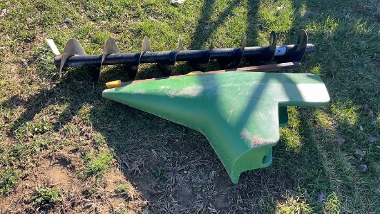 Auger and John Deere Crop Divider