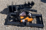 Wolverine Skid Steer Auger & 2 Bits