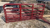 Tarter Red 10’ 7 Bar Gate