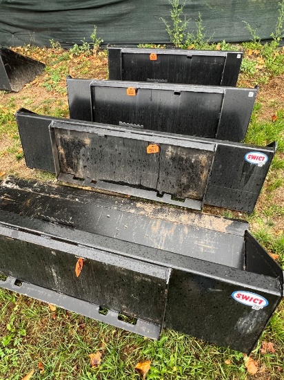 SWICT  72" QA skid steer  bucket
