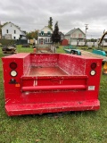 9' Single rear wheel utility body